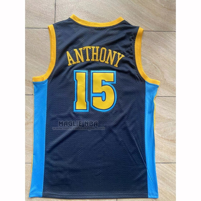 Maglia
 Carmelo Anthony NO 15 Denver Nuggets Mitchell & Ness 2006-07 Blu
